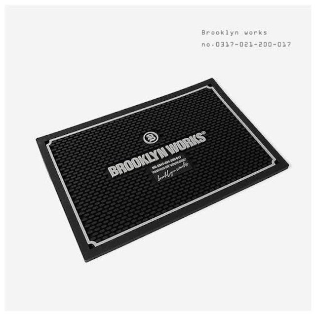 【BROOKLYN WORKS】BAR MAT L