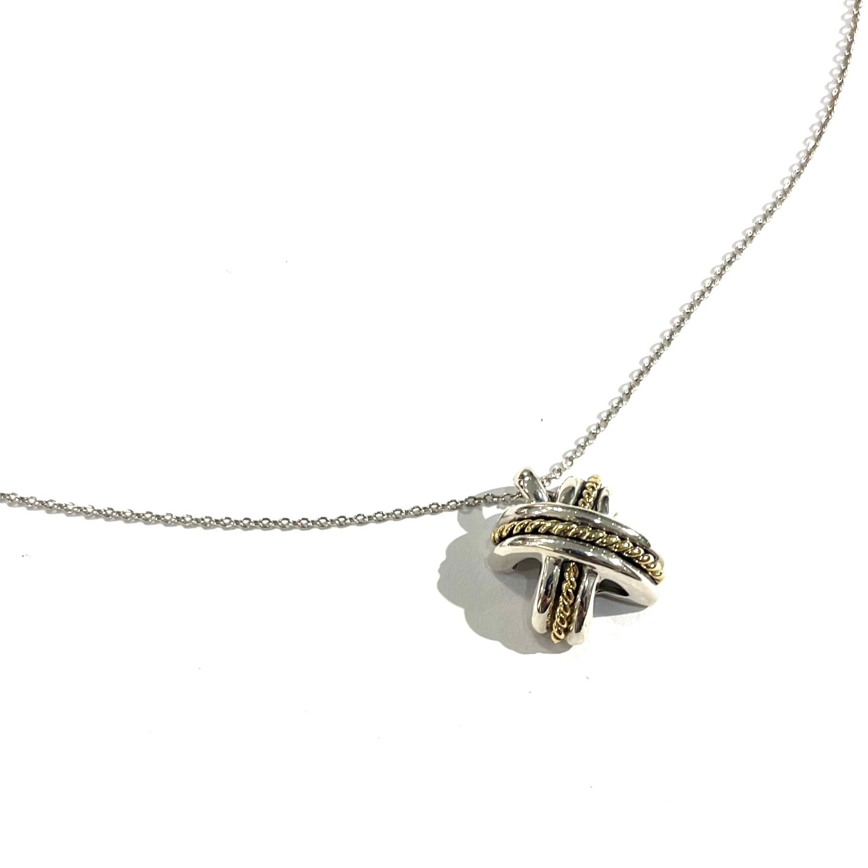 TIFFANY&CO.】2928 ティファニー silver925×K18 YG ティファニー