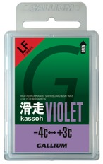 滑走ワックス VIOLET -4℃〜3℃ (フッ素低含有)