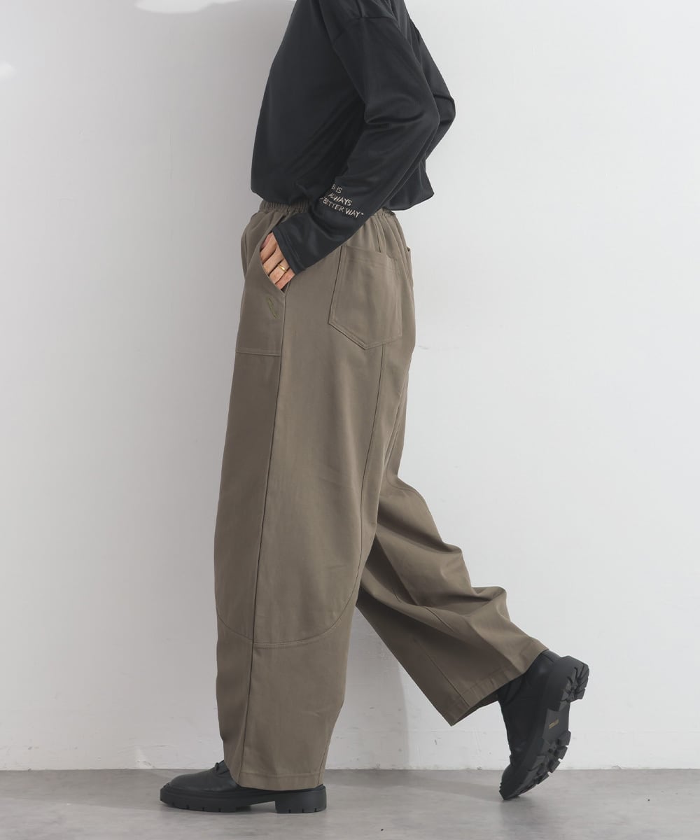 K261005 ツイルコクーンパンツ / Twill Cocoon Pants | meme / iriey