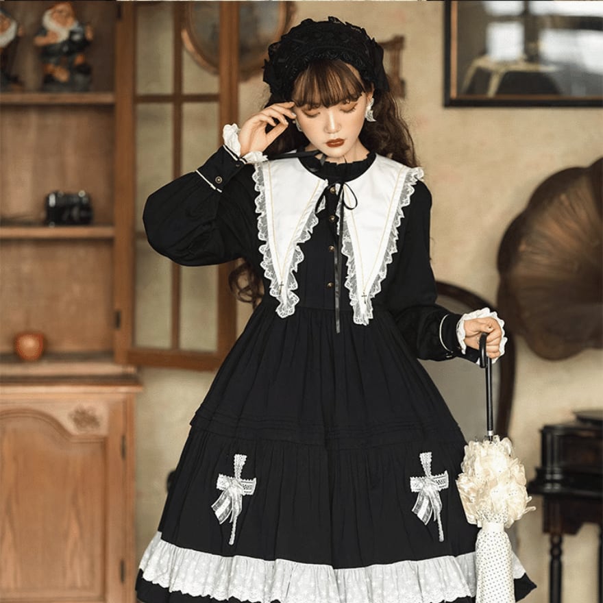 ロリータファッション通販 SEASONZ ゴスロリ ワンピース