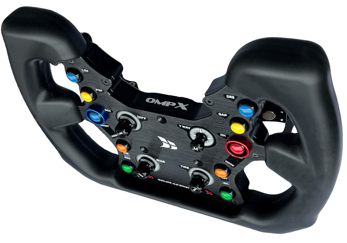 SIMRacingBay】SRB OMPX GT Wheel（BMW M2CS Racing同形状ステアリング