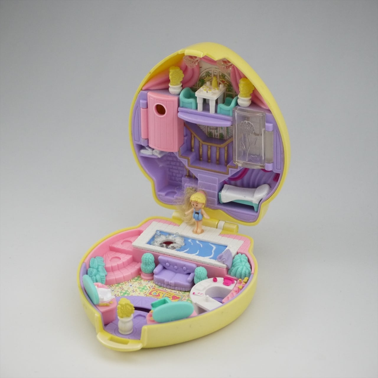 希少 完品 ポーリーポケット エステサロン Polly Pocket エンジェル Polly Pocket/ポーリーポケット・Stylin'Salon・エステサロン