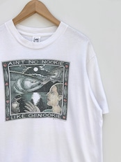 90s RAY TROLL ART Tee MADE IN USA Size L
