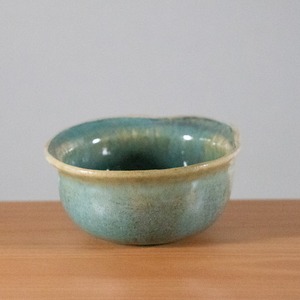 青織部　器　　BlueOribe Glaze Bowl