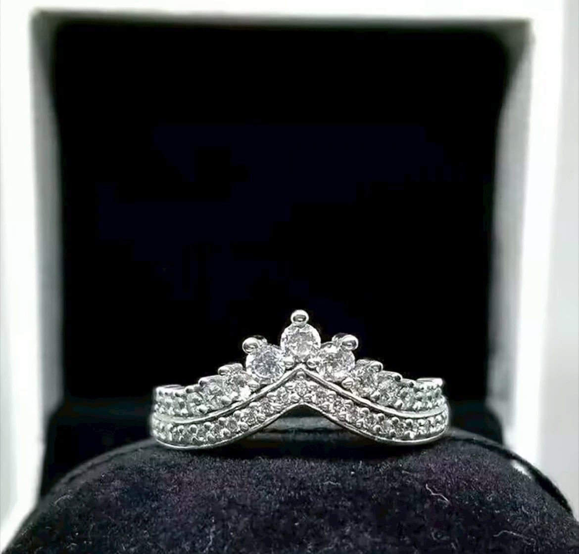 クラウンVリング｜モアサナイト×S925・GRA鑑定書付 | Stellux