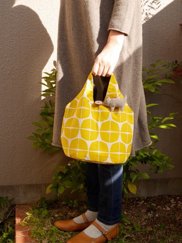 「otomo」 ちょっとそこまでのおともに　ミニサイズバッグ　[グレー]