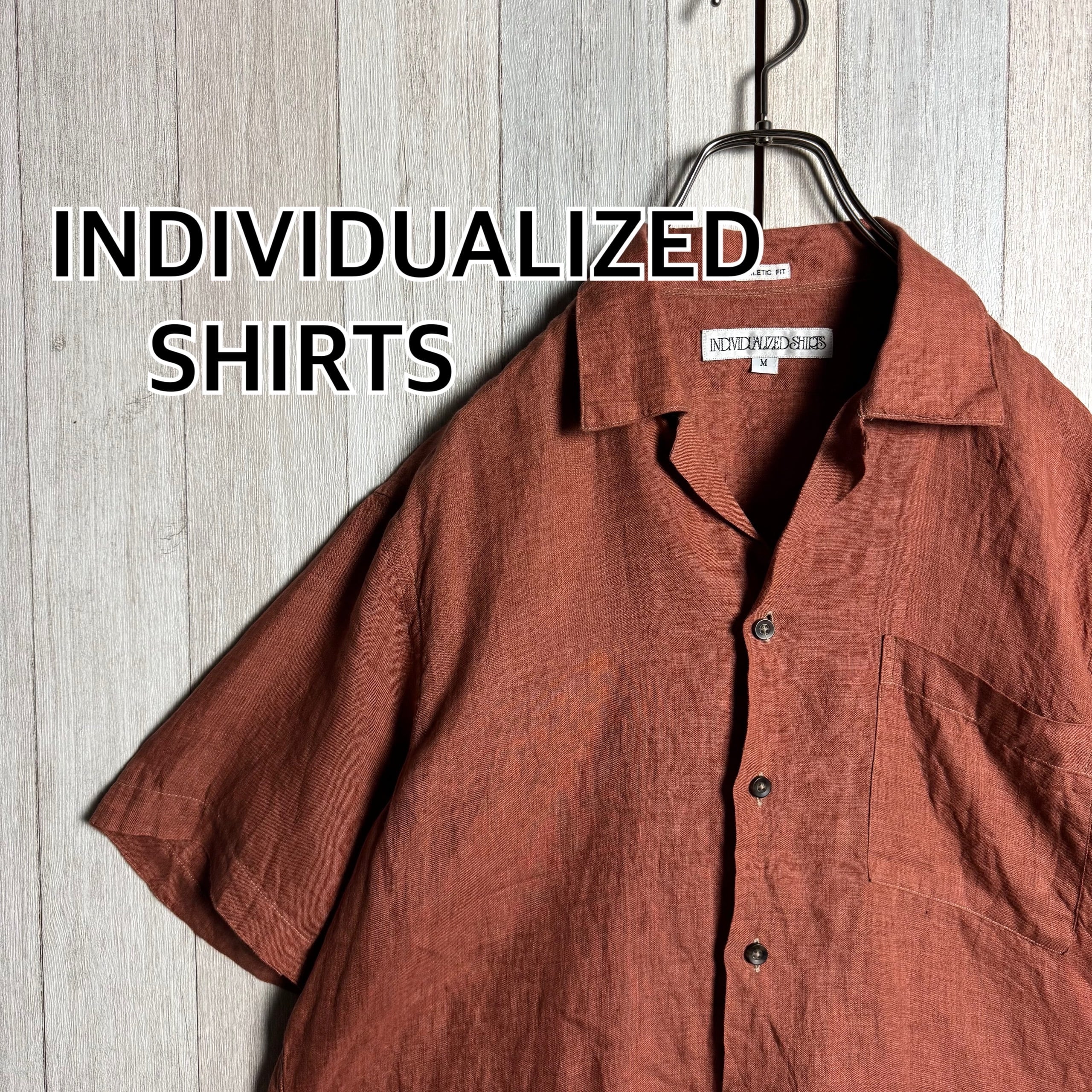 USA製 INDIVIDUALIZED SHIRTS インディヴィジュアライズドシャツ