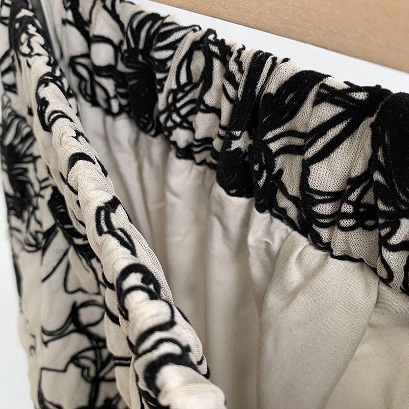 フラワー刺繍ボリュームスカート 200320 | coto.meki