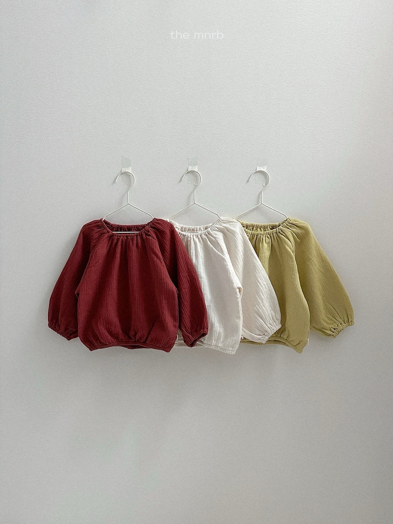 送料無料【予約】/ バルーンブラウス / minirobe