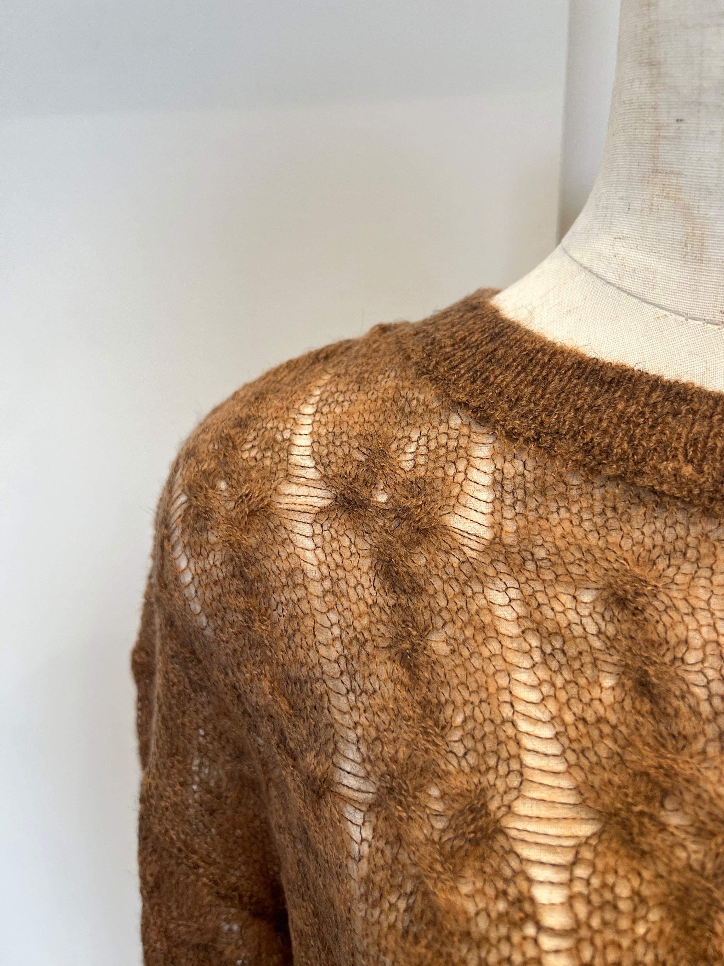 【SELECT】シアークルーネックプルオーバー 29-0427