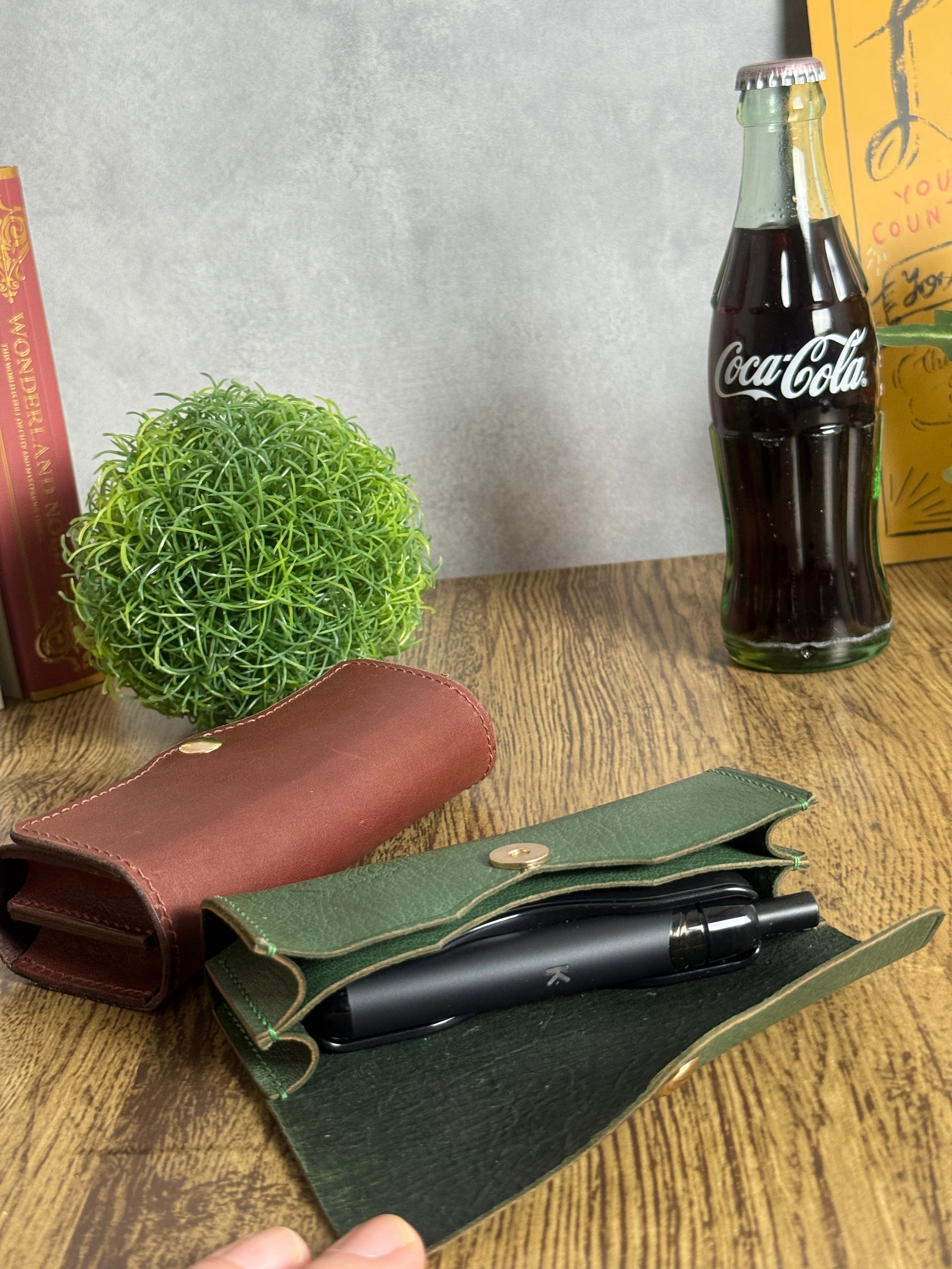 KIWIケース | Leather Craft Studio わとそん