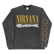 VINTAGE ストリート NIRVANAバンド ロングTシャツ T2311