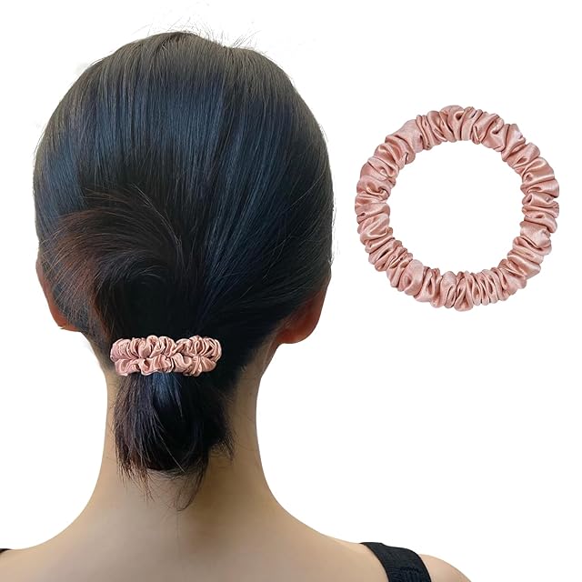 ヘアゴム (4色、20本) 髪ゴム あとがつかないヘアゴム 跡がつかない