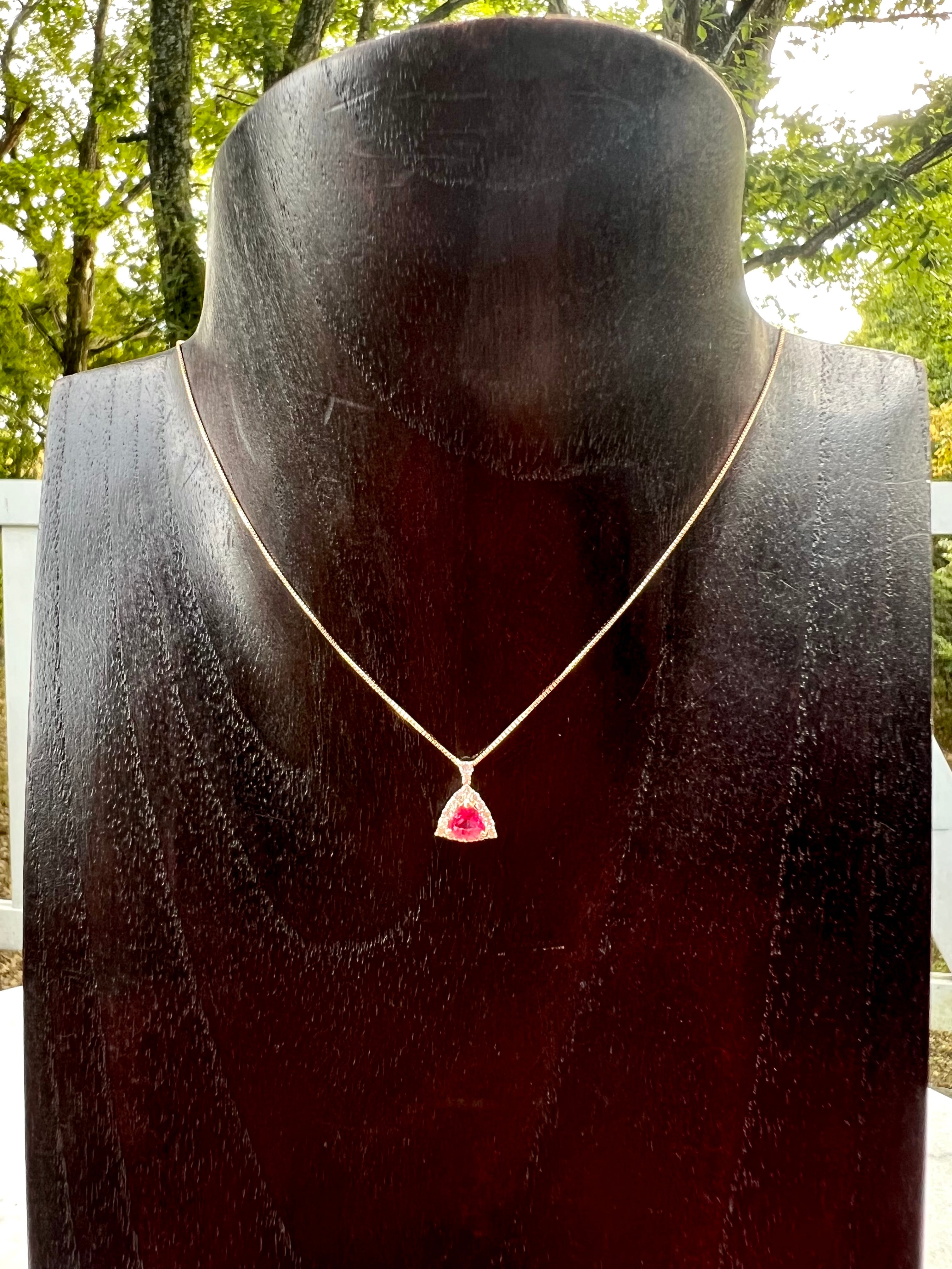 超高発色！AYANA SPINEL 鮮やかアヤナスピネルHOT PINK K18PGダイヤモ