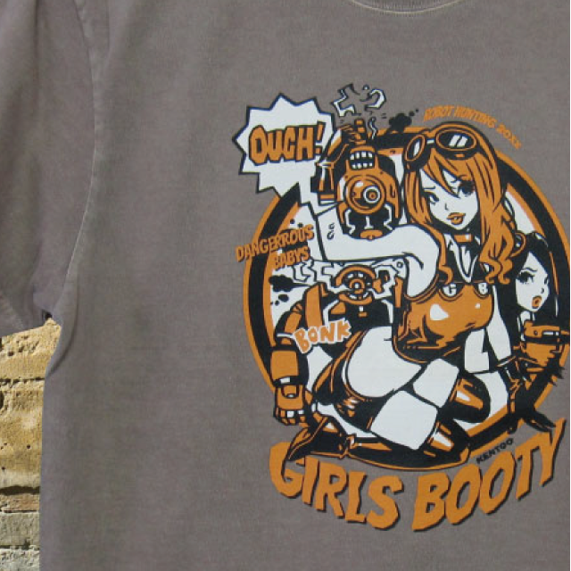 GIRLS BOOTY ROBOT 【ガールズ ブーティー ロボット】 カラー： ストーンウォッシュブラウン