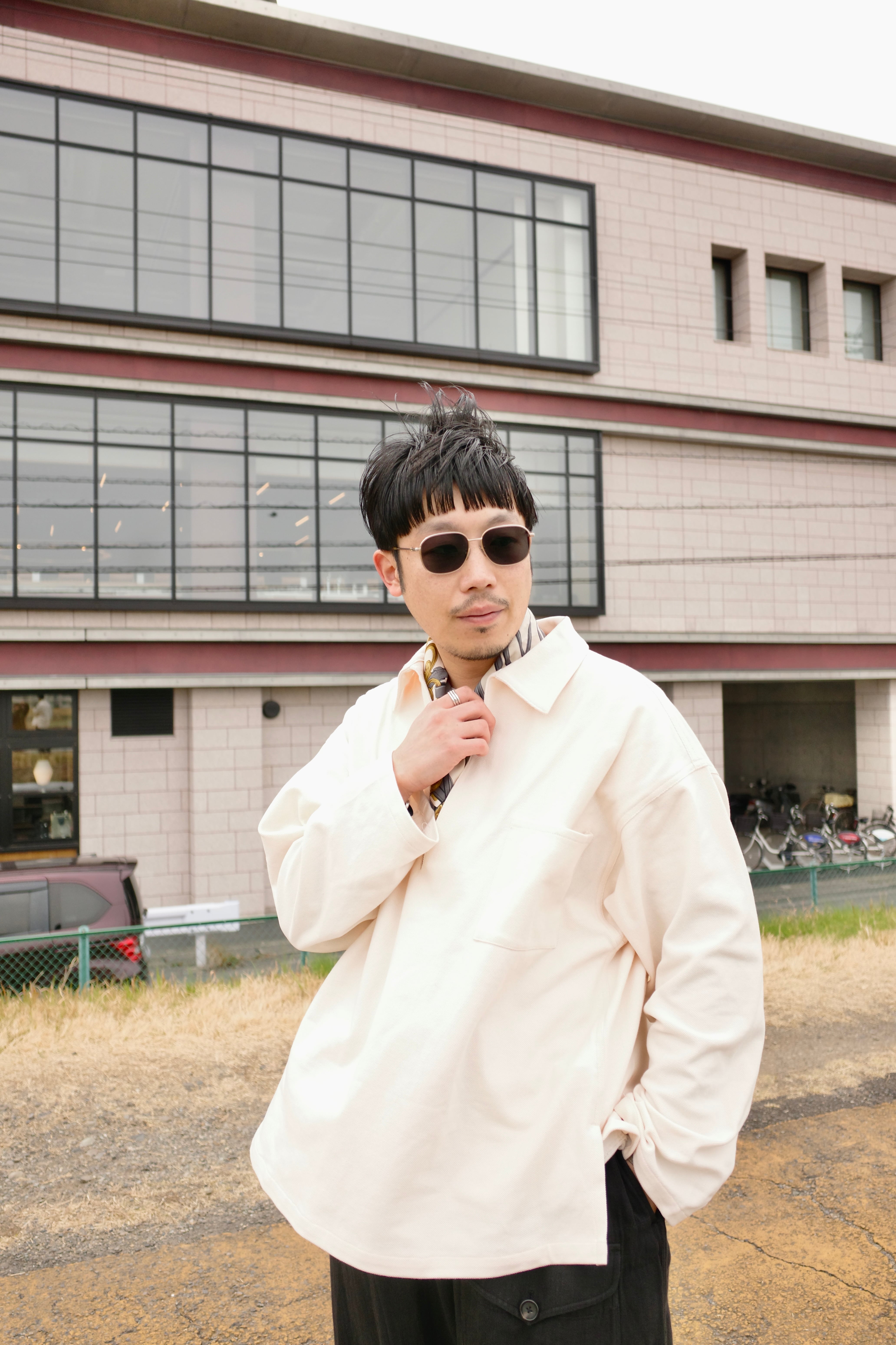 from_Antique × Fruit of the Loom French Fisherman Smock | from_antique