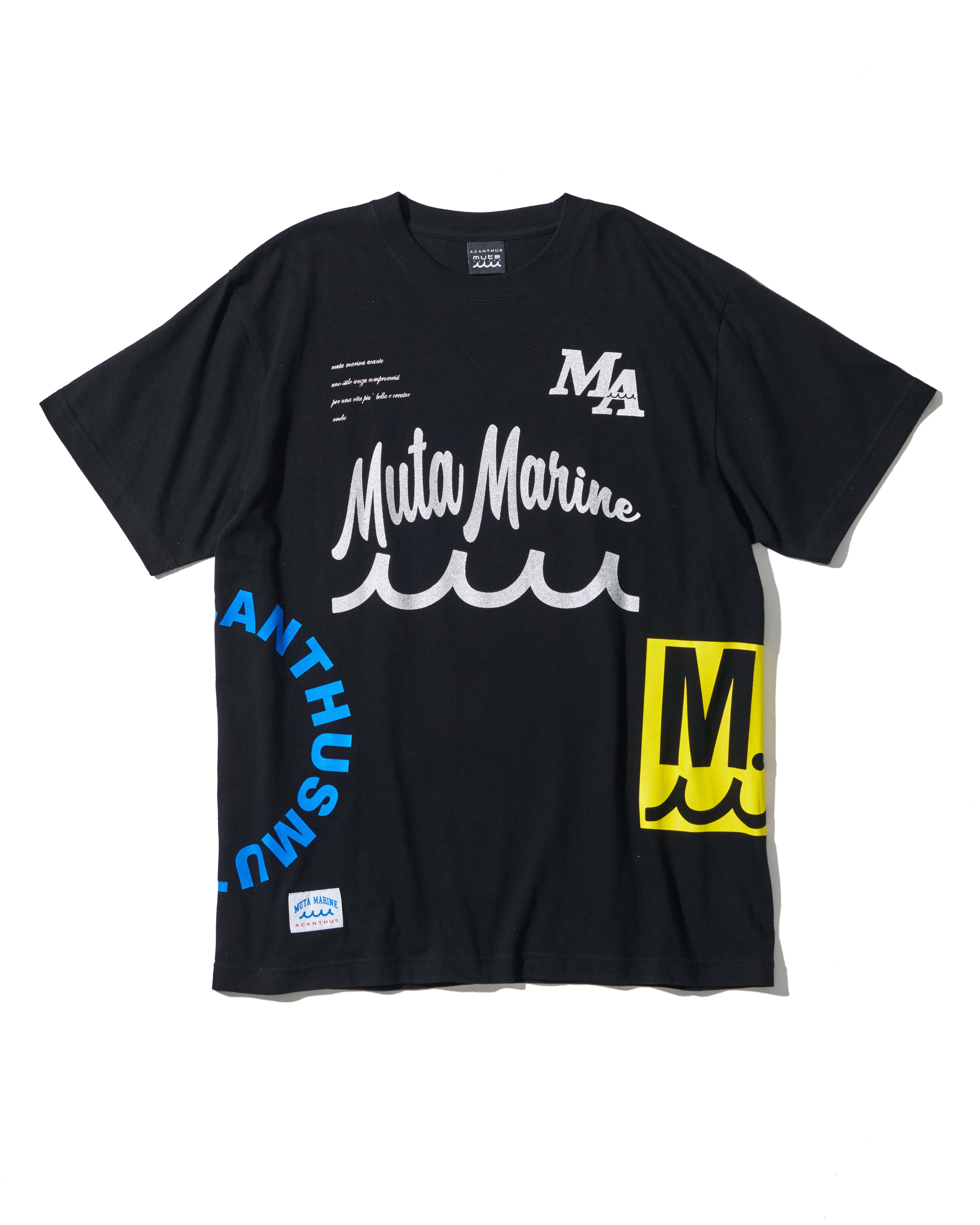 MARLIN Tシャツ ゴムプリント MARINE muta 【超レア・即完売品】新品タグ付 JAPAN Store Online muta – [全3色] Tシャツ メンズウェア