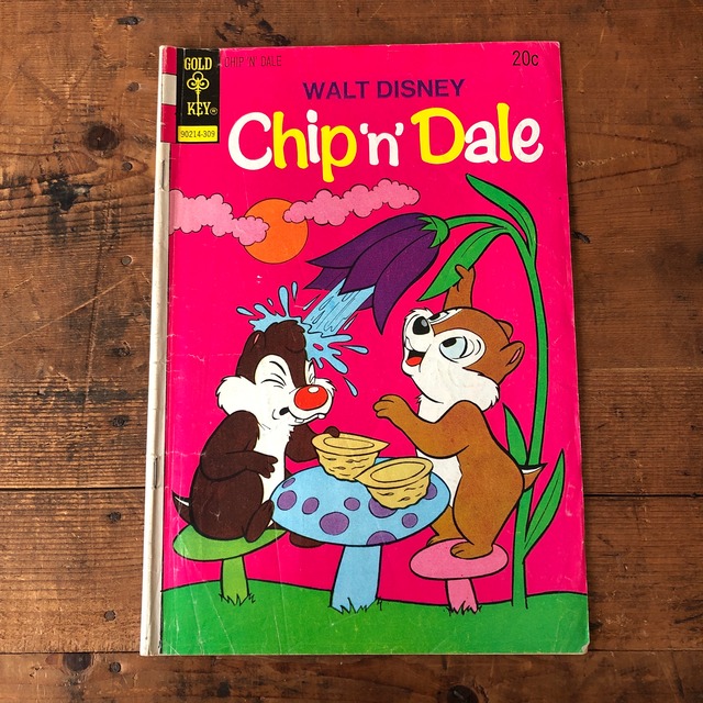 ヴィンテージ アメコミ Walt Disney Chip N Dale No 23 Sep 1973 チップとデール ディズニー 英語 E Vintage ヴィンテージ 洋書 雑貨のお店