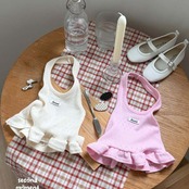 韓国子供服 / 26Autumn / 〖取寄〗second moment / シュークリームホルターネック / キッズ服 / 女子服 *XS~JL*