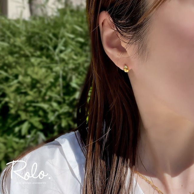 こつぶドロップピアス シルバー925