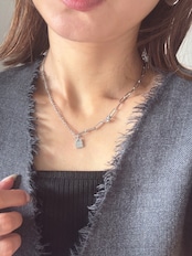 ss good luck charm necklace