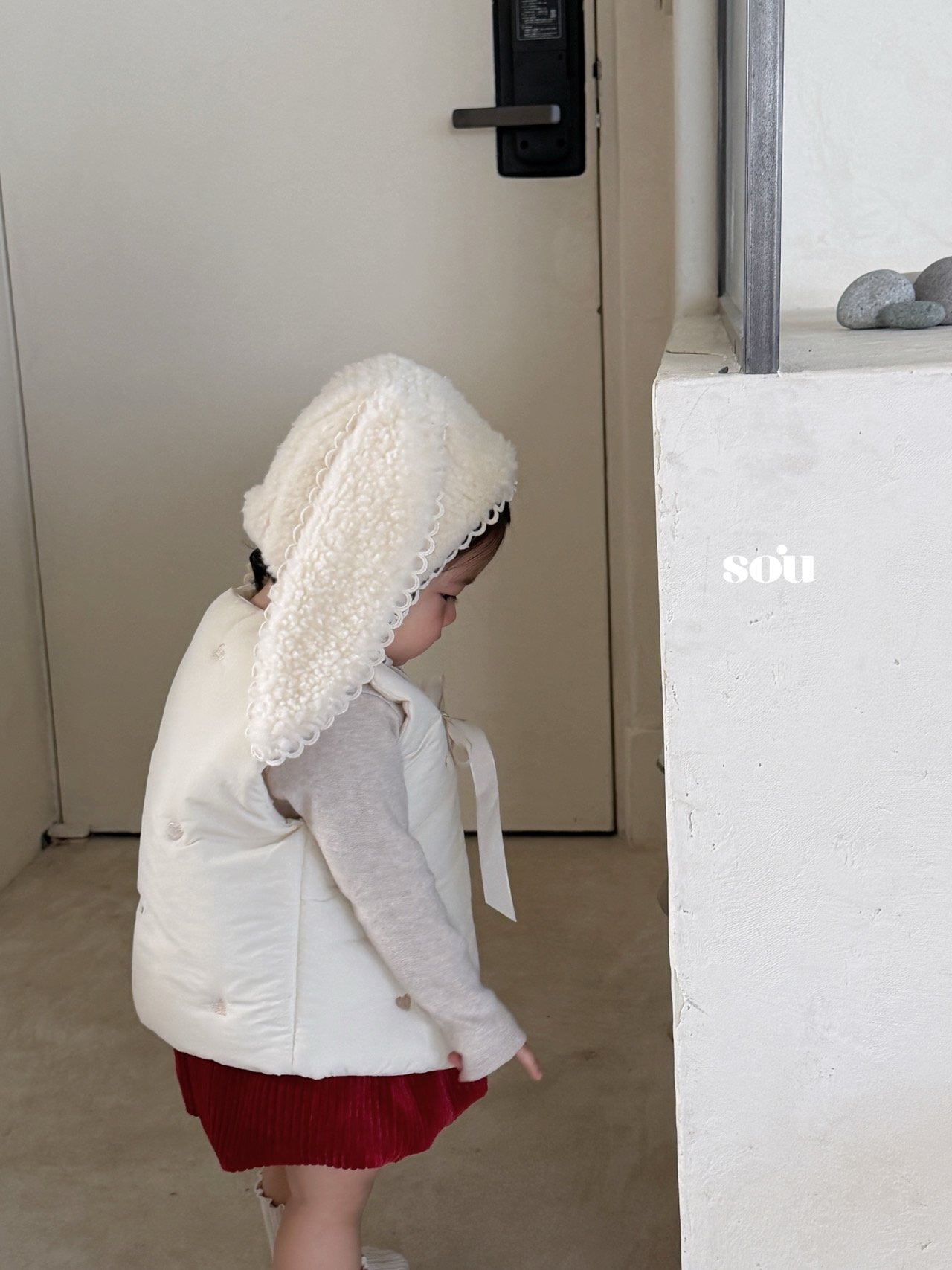 SO U［取寄］rabbit fur bonnet 26winter
