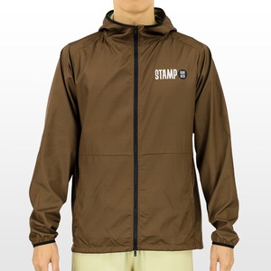 STAMP HOODIE (BROWN)