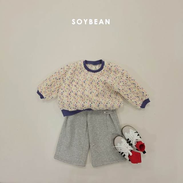ポッピングウールトレーナー ※ジュニアsize 【soybean】