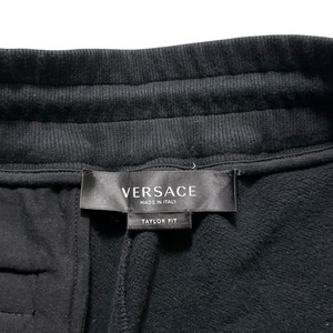 VERSACE side logo line sweat pants