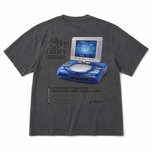 Gaming Console Tee / FADE BLACK