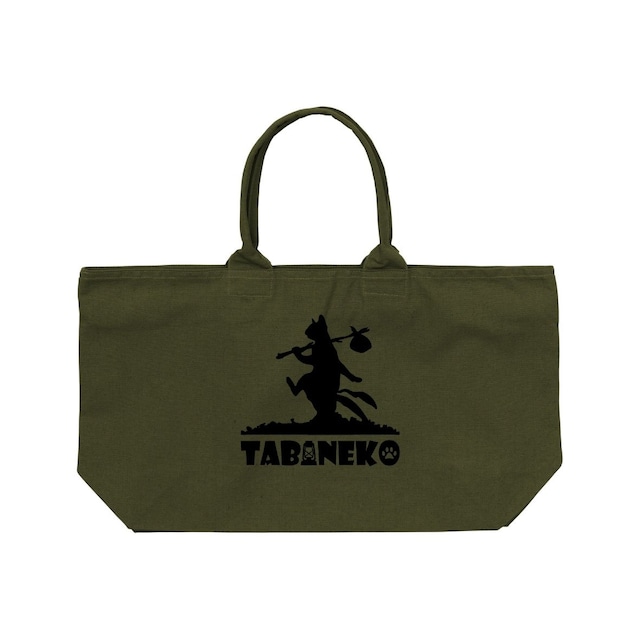 Canvas tote bag Olivedrab