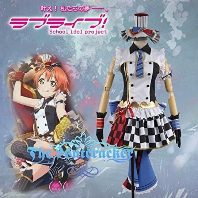 K4251 Love Live!(ラブライブ! 星空 凛(ほしぞら りん) メイド服9月SR覚醒 風 コスプレ衣装 cosplay コスチューム ハロウィン イベント