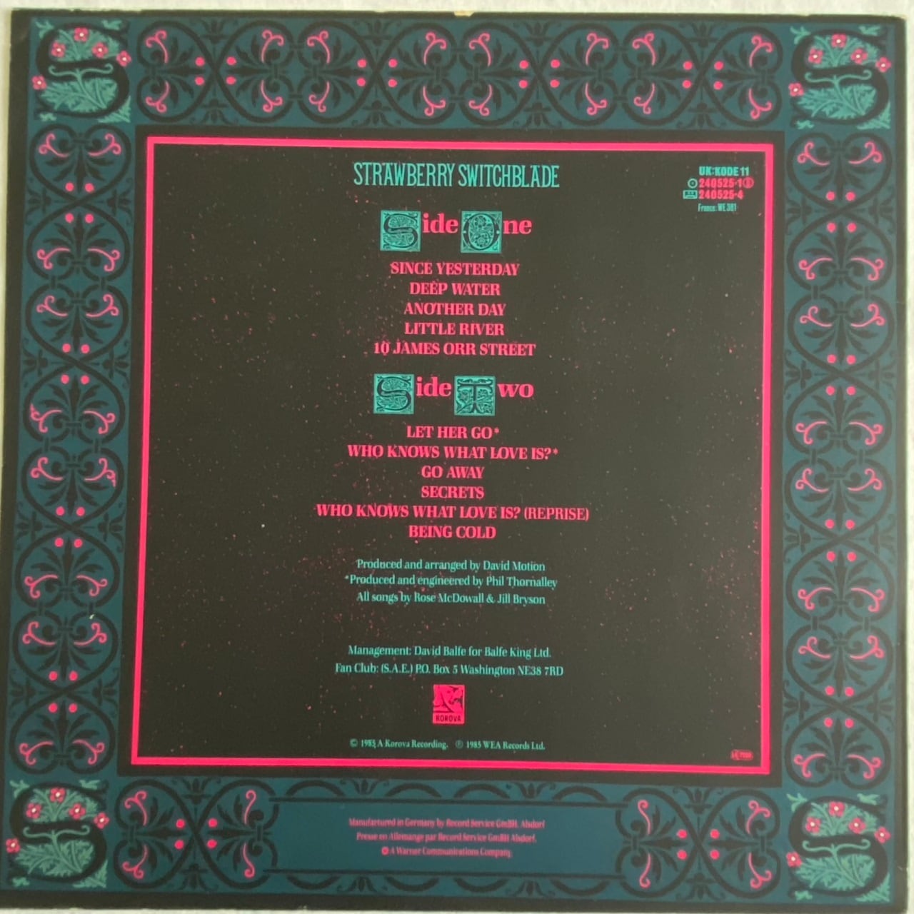 LP】Strawberry Switchblade – Strawberry Switchblade