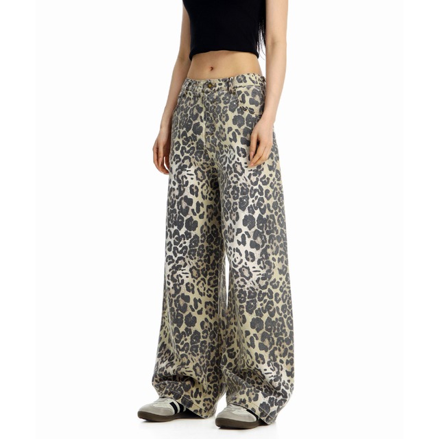 vintage leopard print pants　ヴィンテージレオパードパンツ　J1882