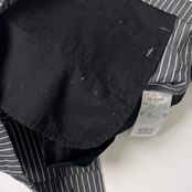 TIGORA ティゴラ ストライプ ハーフパンツ ショートパンツ 11/グレー系 レディース