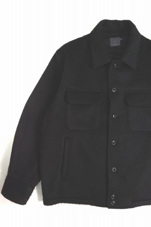 Angora Shaggy Shirt Jacket