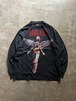 NIRVANA IN UTERO ニルヴァーナ 長袖Tシャツ ロンT L ブラック GIANTタグ