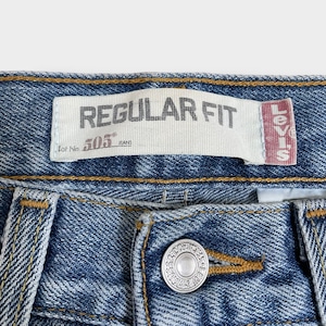 【LEVI'S】505 デニム ジーンズ ジーパン W31 L32 インド製 レギュラーフィット REGULAR FIT リーバイス us古着