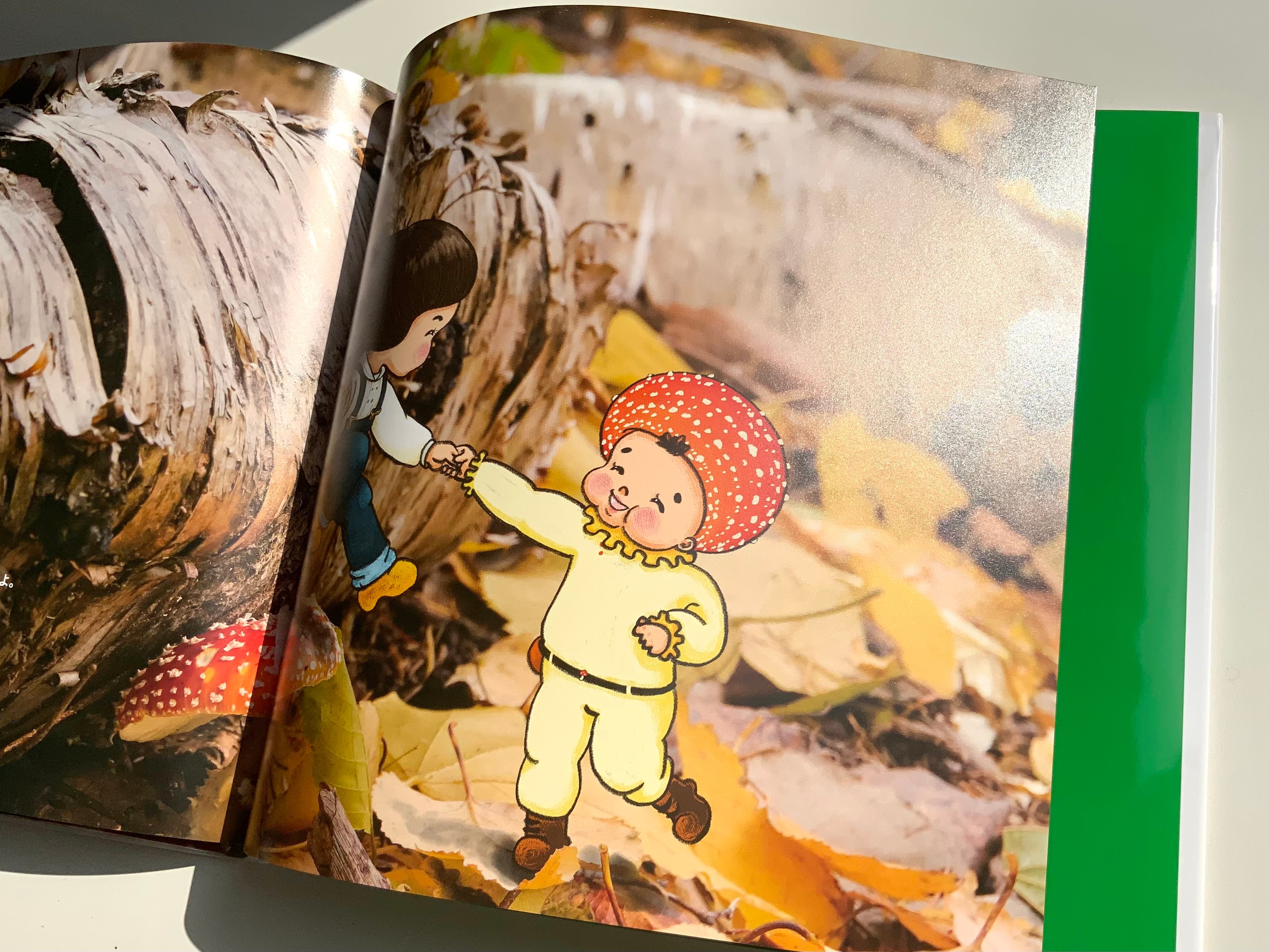 サイン入り】絵本「きのこぼうやともりのおしごと」 | yamakinocorori