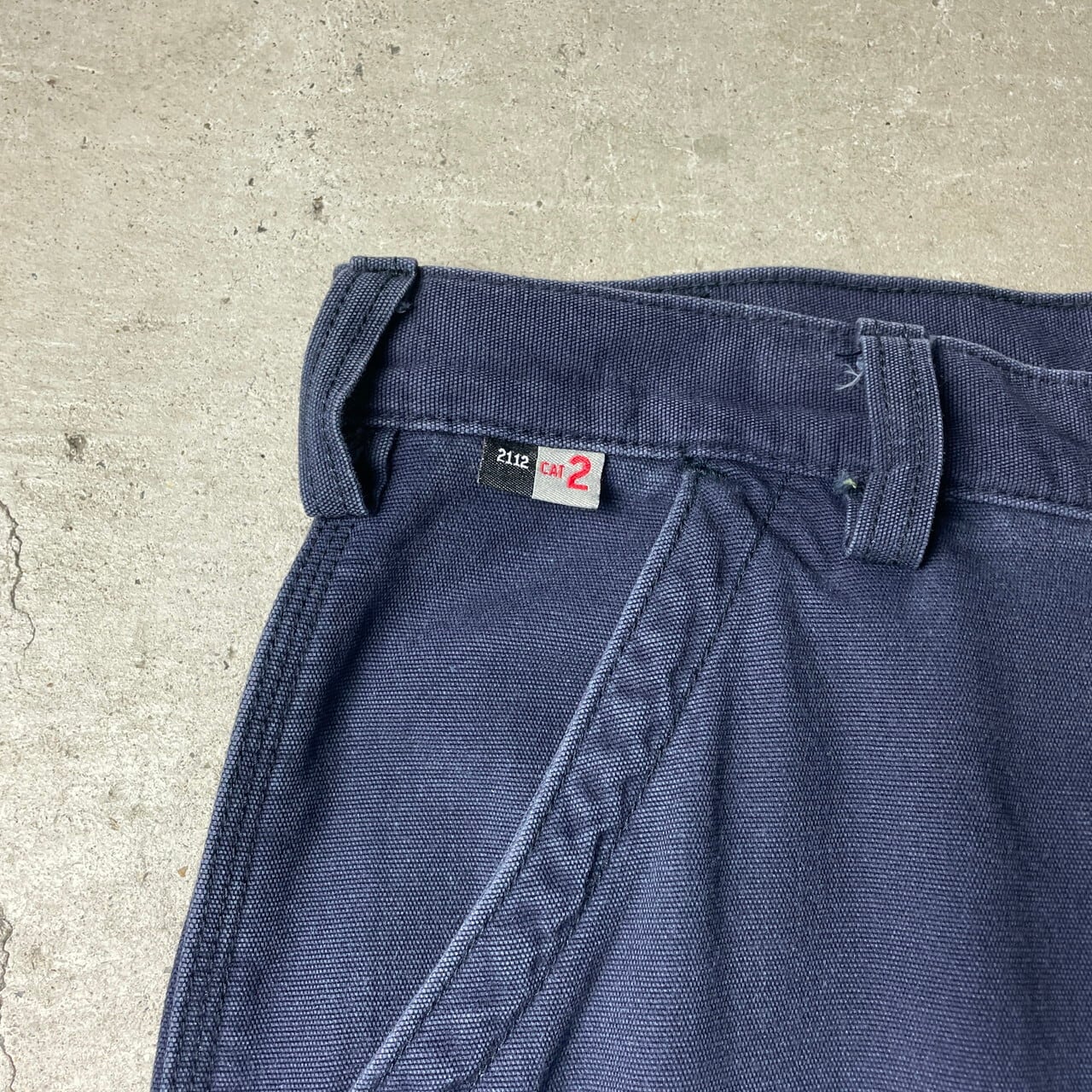 FR Carhartt 厚地/難燃性/ワークパンツ 濃紺  W44