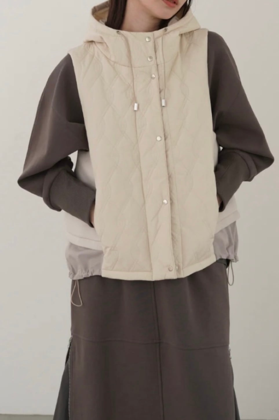 minkchair キルティングフードベスト 15929 ミンクチェアー | ANTILL