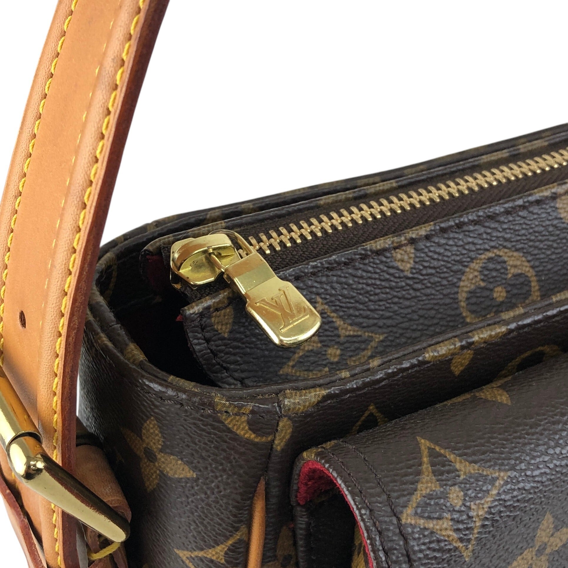 LOUIS VUITTON ルイヴィトン モノグラム ショルダーバッグ ブラウン