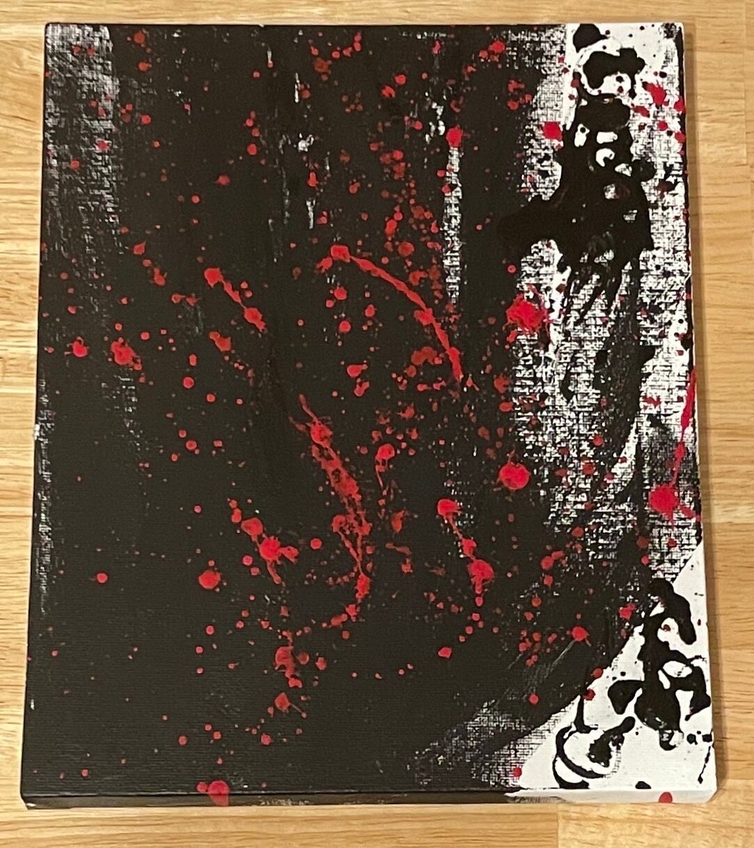 エネルギーアート/キャンバス/アクリル絵の具/原画/アクションペイント
