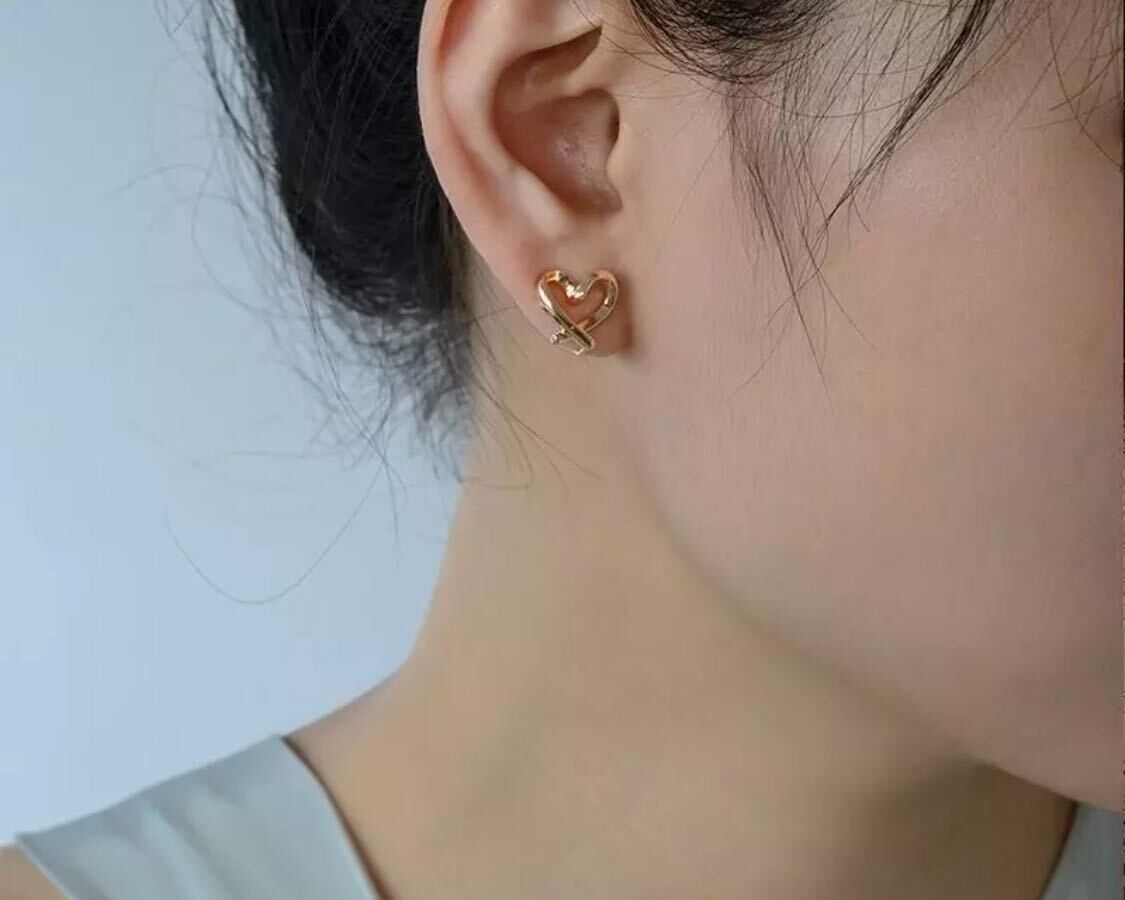 アクトリオクリップイヤリング( gold / silver / pinkgold )