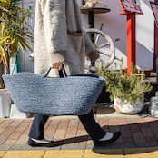 コットンロープバスケット Cotton Rope basket 【3colors】