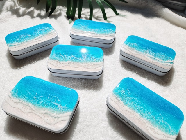 221.オーシャンレジンアート ピルケース