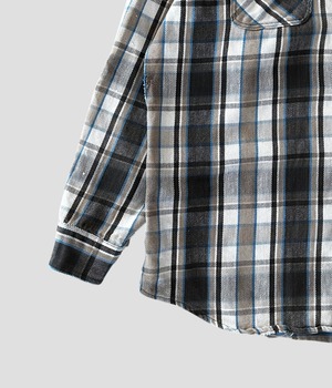 -BIGMAC- Vintage 80s XL Flannel Check Shirt made in USA