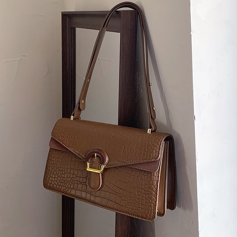 スタイルオータムウィンターショルダーバッグレッドパターン 秋物 冬物 Tiancai_Wing_Bag50527671981