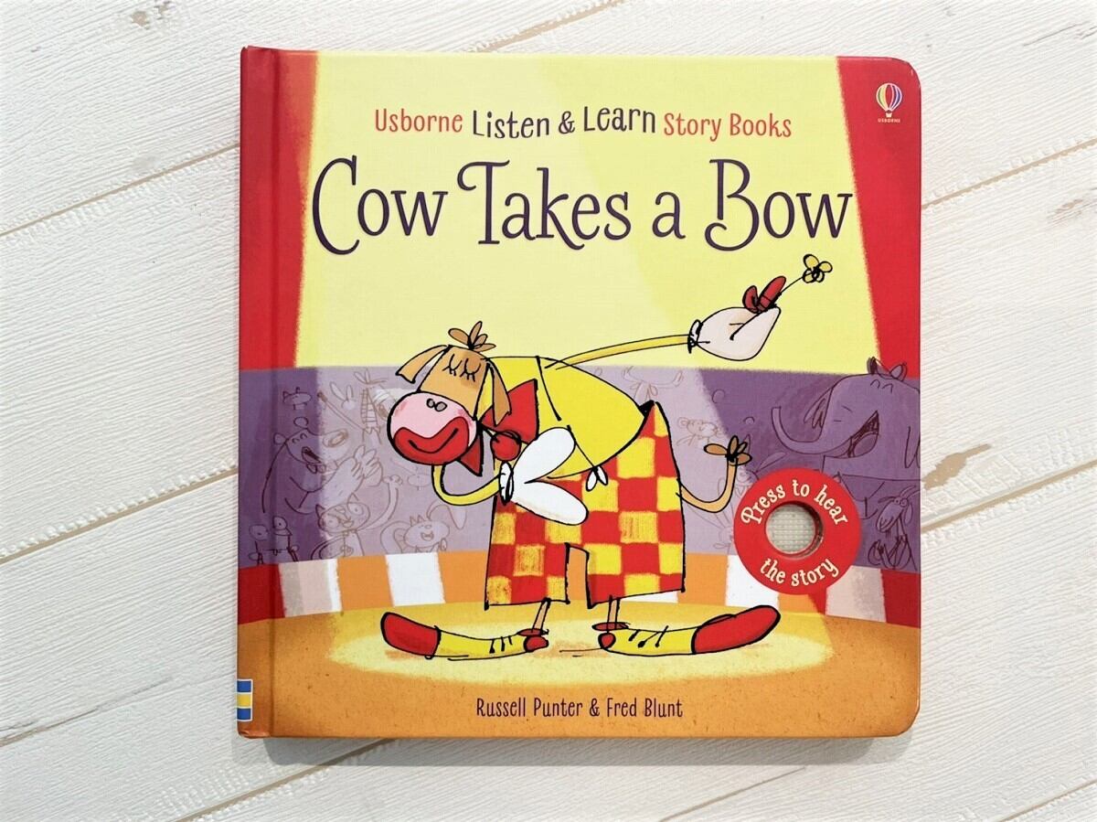 【DP102】Cow Takes a Bow (Listen & Read Story Books) / picture book